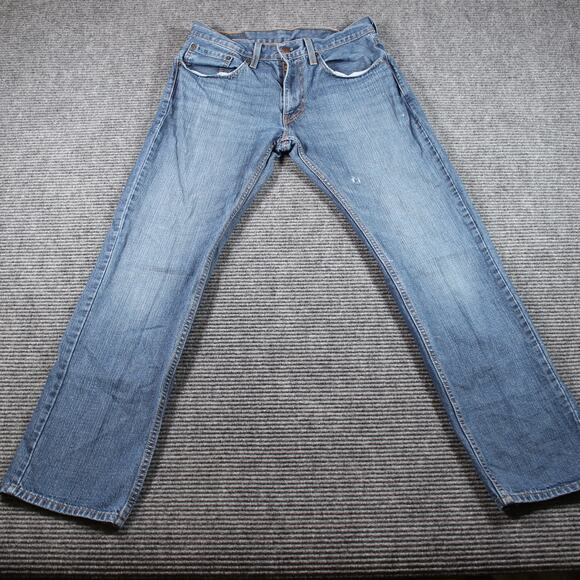 Levi’s 559 Jeans Mens 31x32 Blue Relaxed Straight 100% Cotton - Picture 2 of 12